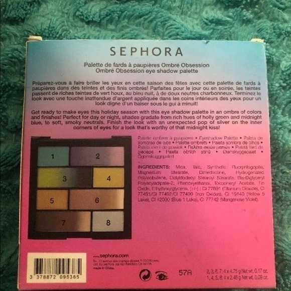 🆕 Sephora ombré obsession palette - Picture 4 of 5